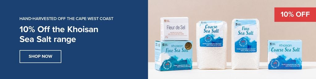 10% Off Khoisan Sea Salt Range